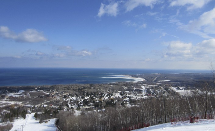 Skiing and Sunshine 