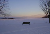 A peaceful day at Lake Couchiching