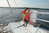 Steering Papa's sailboat