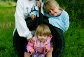 Tire Swing Trio