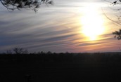 Sunset in Annan