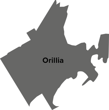 Orillia map