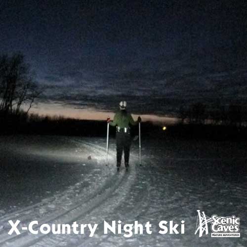BruceGreySimcoe Night CrossCountry Skiing at Scenic Caves Nordic Centre