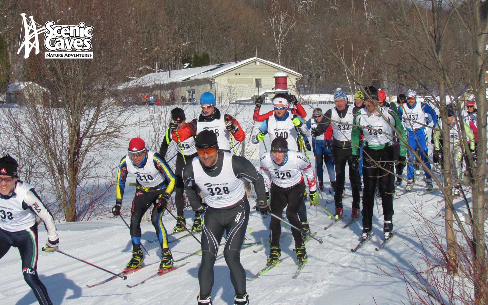 BruceGreySimcoe Scenic Caves Nordic CrossCountry Ski Loppet 2017