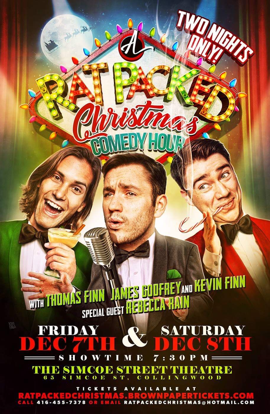 BruceGreySimcoe A RatPacked Christmas Comedy Hour