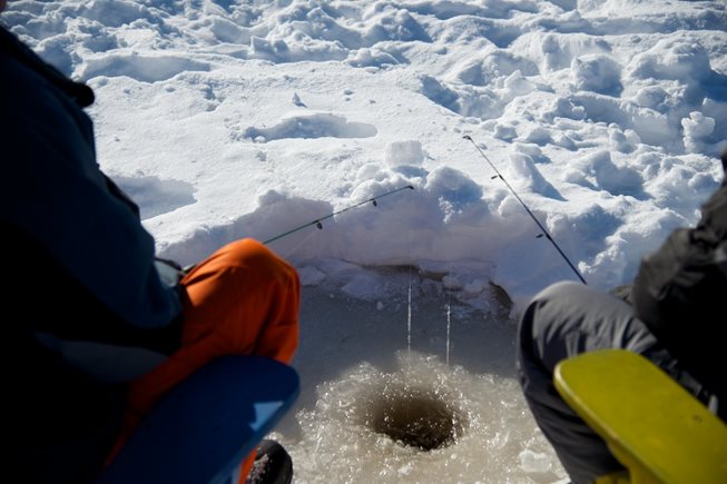 Ontario's Lake Country Ice Fishing