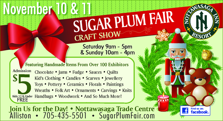 BruceGreySimcoe - 35th Annual Sugar Plum Fair Craft Show